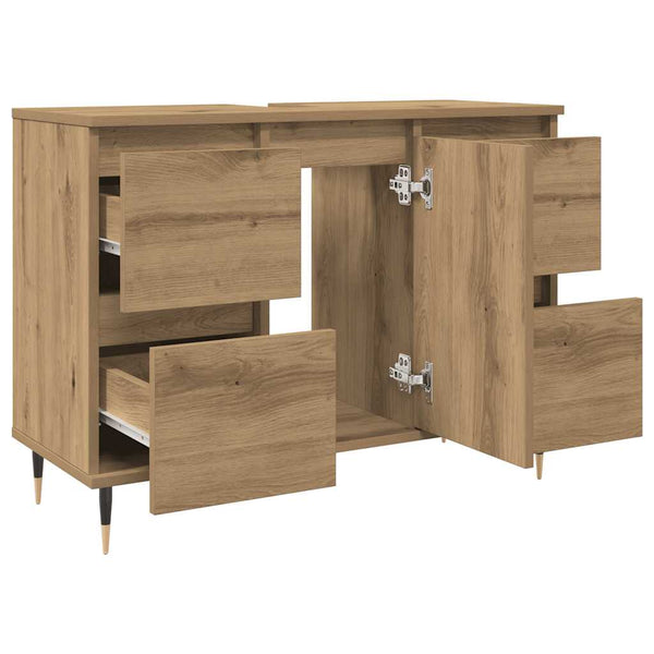 Badschrank Artisan Eiche 80x60 cm