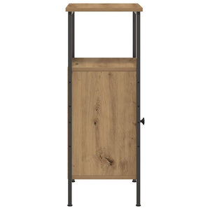 Nachttische 2er Set Eiche 41x31x80 cm