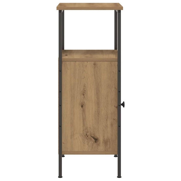Nachttische 2er Set Eiche 41x31x80 cm