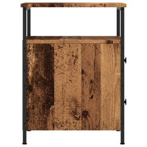 Nachttisch Altholz-Optik 44x45x60 cm