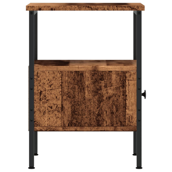 Nachttisch Altholz-Optik 34x36x50 cm