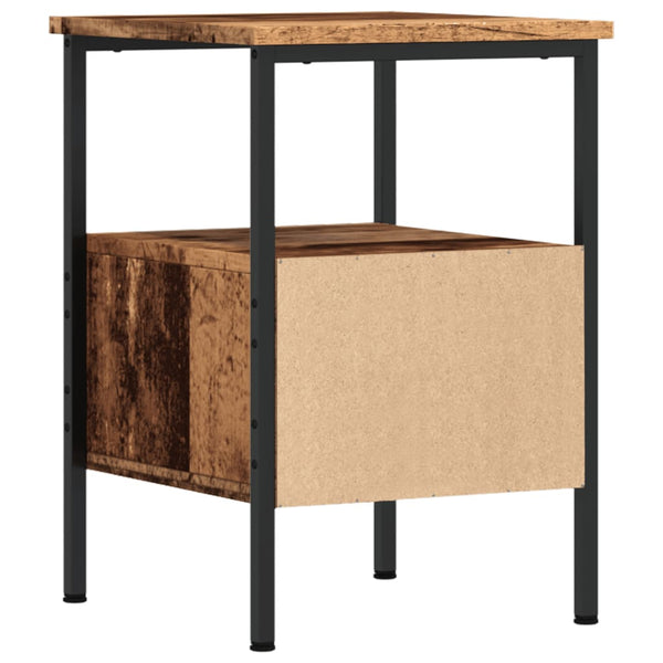 Nachttisch Altholz-Optik 34x36x50 cm