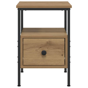 Nachttische 2er Set Eiche 34x36x50cm