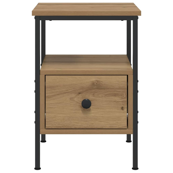 Nachttische 2er Set Eiche 34x36x50cm