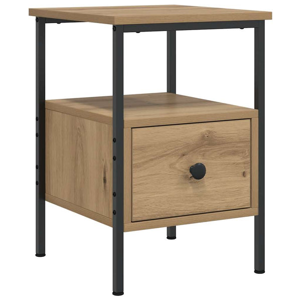 Nachttische 2er Set Eiche 34x36x50cm