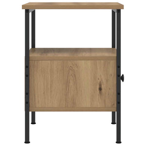 Nachttische 2er Set Eiche 34x36x50cm