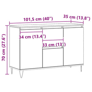 Sideboard Artisan Eiche 101,5 cm