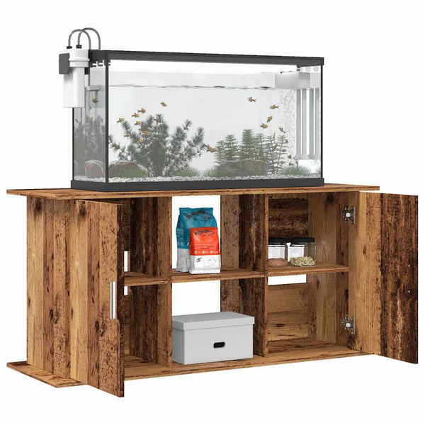 Aquariumständer Altholz-Optik 121 cm