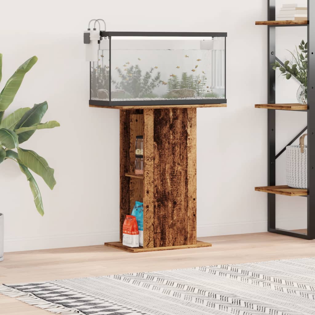 Aquariumständer Altholz-Optik