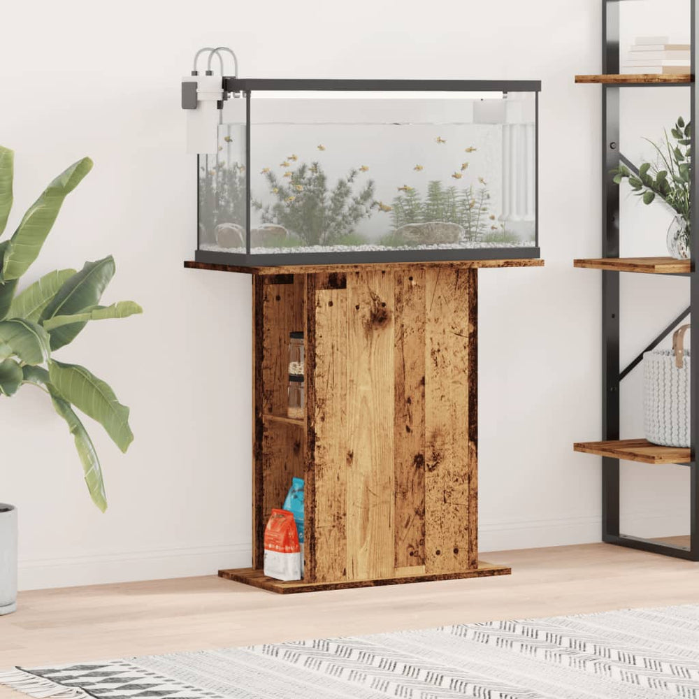 Aquariumständer Altholz 75 cm