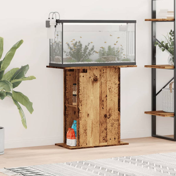 Aquariumständer Altholz 75 cm
