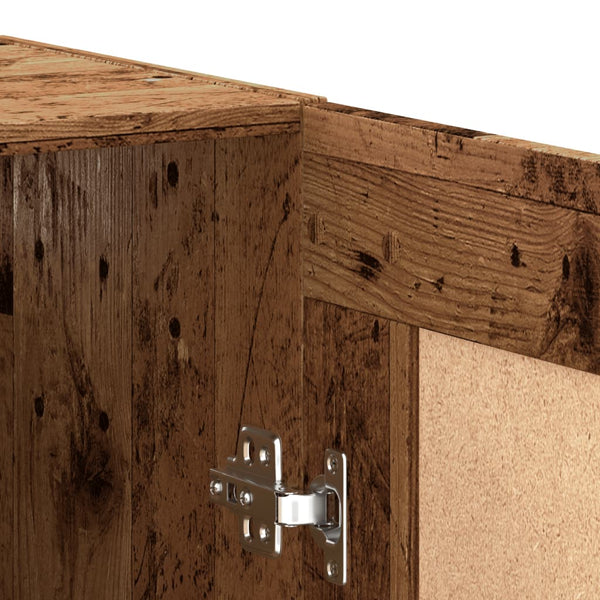 Wandschrank Altholz-Optik, 69,5 cm