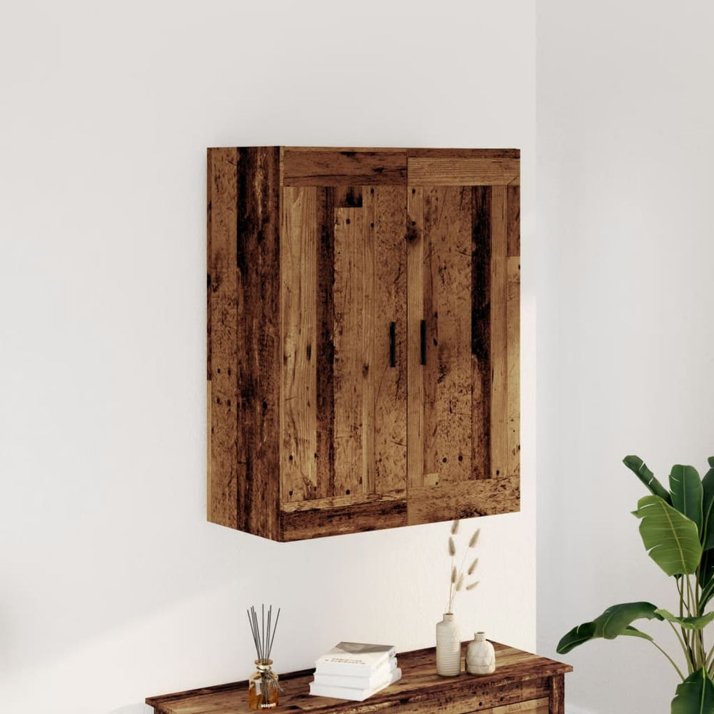 Wandschrank Altholz-Optik, 69,5 cm