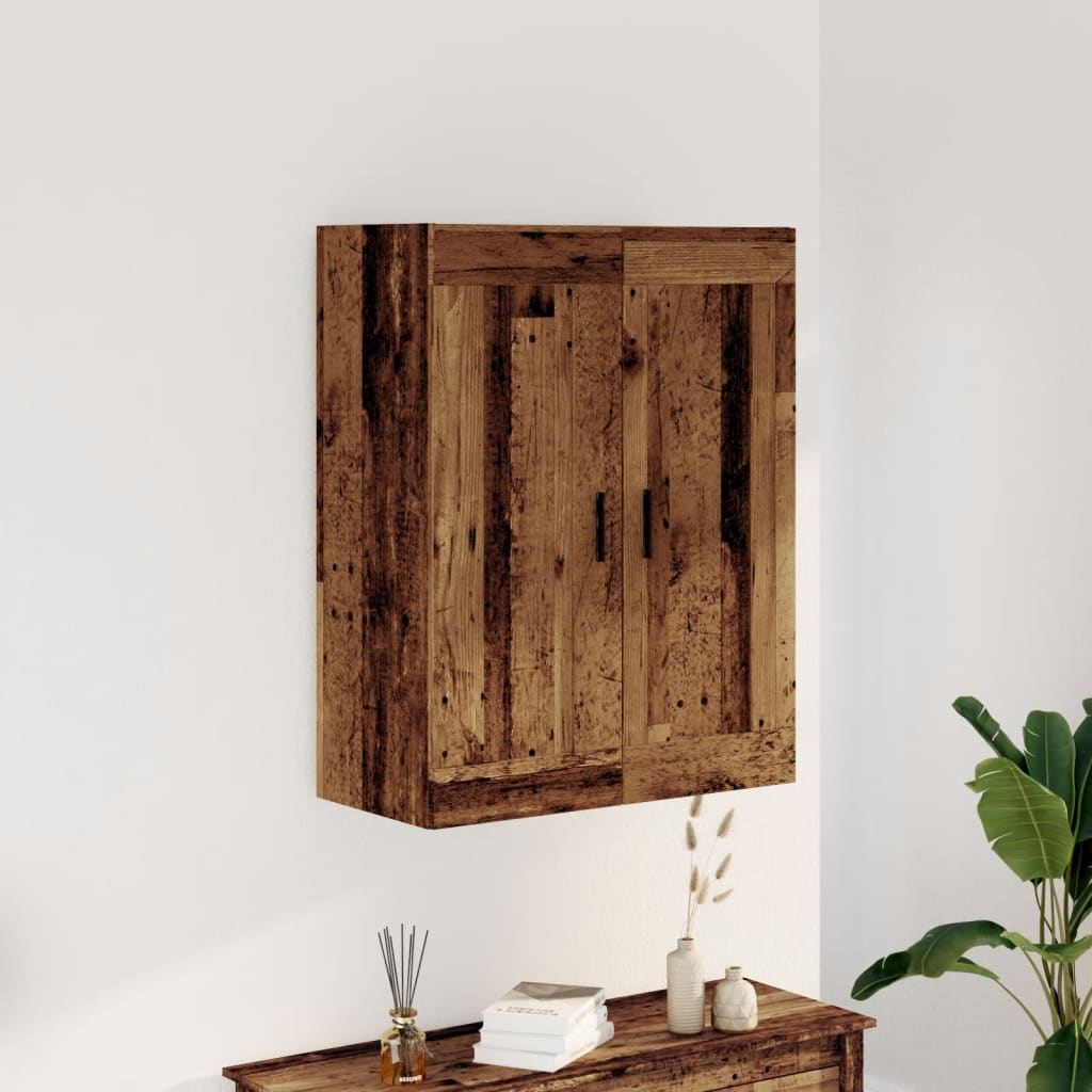Wandschrank Altholz-Optik, 69,5 cm