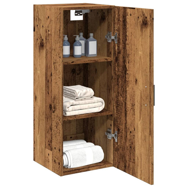 Wandschrank Altholz-Optik 90 cm