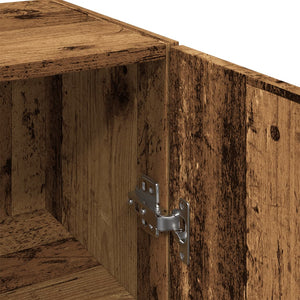 Wandschrank Altholz-Optik 90 cm