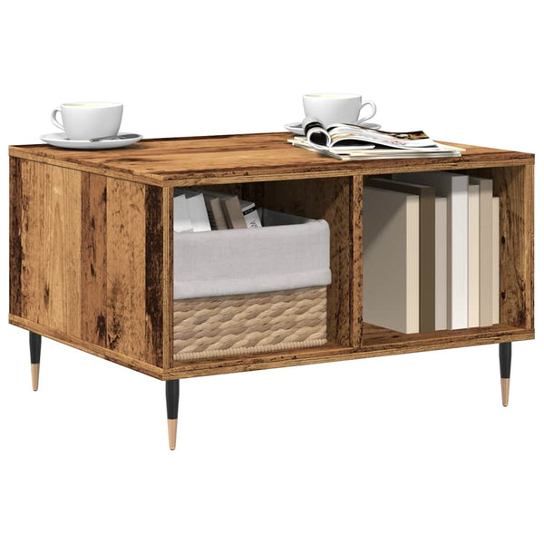 Couchtisch Altholz-Optik 60x50 cm