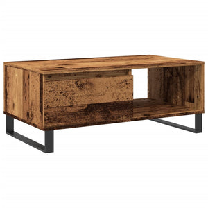 Couchtisch Altholz-Optik 90x50 cm