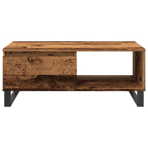 Couchtisch Altholz-Optik 90x50 cm