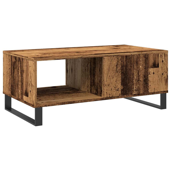 Couchtisch Altholz-Optik 90x50 cm