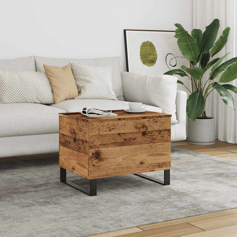 Couchtisch Altholz-Optik 60 cm