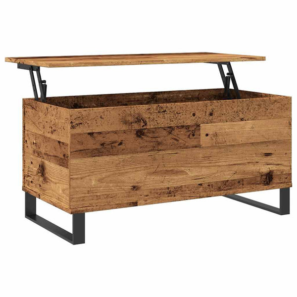 Couchtisch Altholz-Optik 90 cm