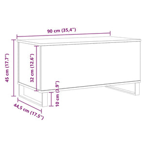 Couchtisch Artisan Eiche 90x45 cm