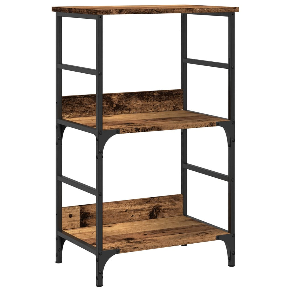 Bücherregal Altholz-Optik 82cm