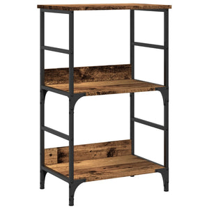 Bücherregal Altholz-Optik 82cm