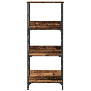 Bücherregal Altholz-Optik, 117,5 cm hoch
