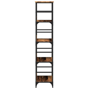 Bücherregal Altholz-Optik, 153 cm hoch