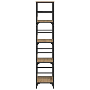 Bücherregal Artisan Eiche 50x33x153 cm