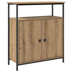 vidaXL Commode Chêne Artisan 70x30x80 cm Bois d'ingénierie