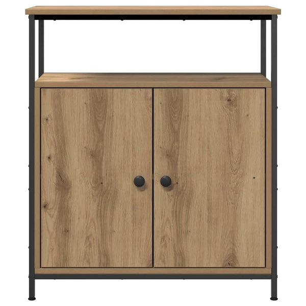 vidaXL Commode Chêne Artisan 70x30x80 cm Bois d'ingénierie