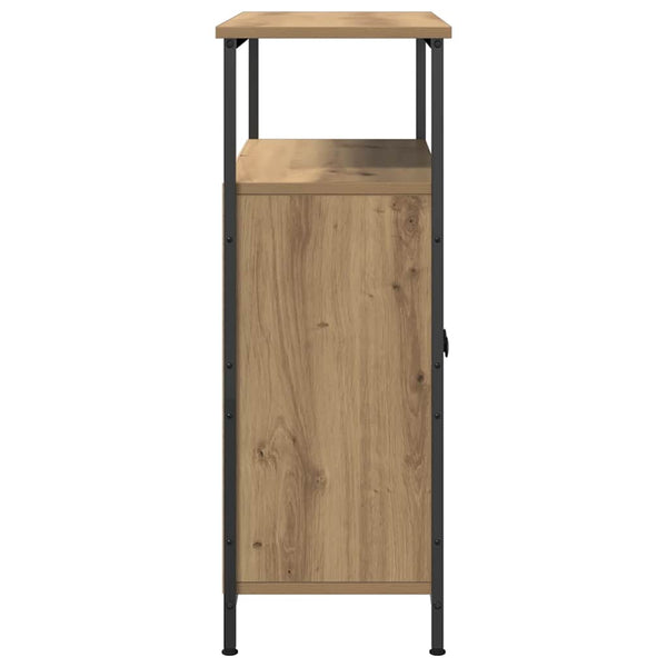 vidaXL Commode Chêne Artisan 70x30x80 cm Bois d'ingénierie