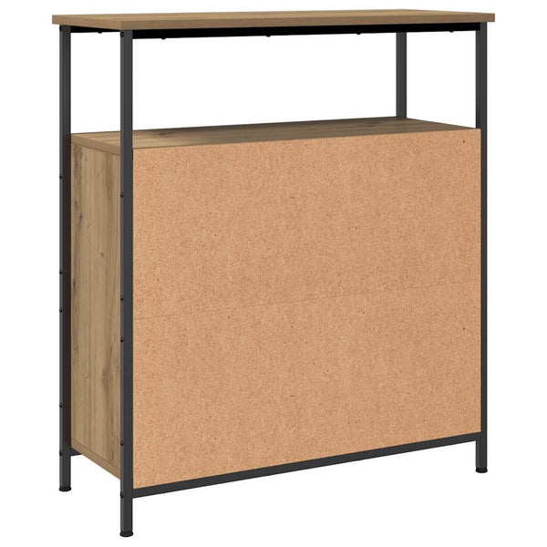 vidaXL Commode Chêne Artisan 70x30x80 cm Bois d'ingénierie