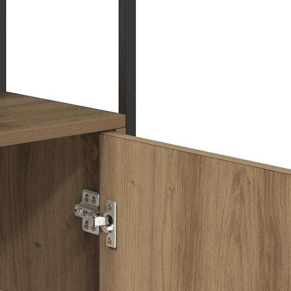 vidaXL Commode Chêne Artisan 70x30x80 cm Bois d'ingénierie
