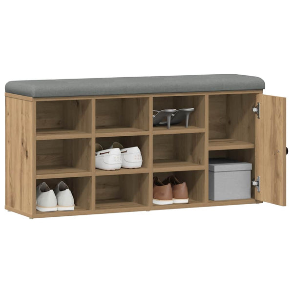 Schuhbank Artisan Eiche 102 cm