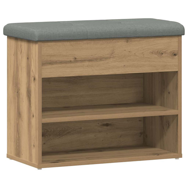 Schuhbank Artisan Eiche 62x32x50 cm