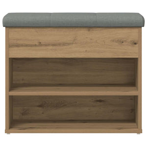 Schuhbank Artisan Eiche 62x32x50 cm