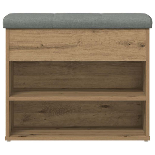Schuhbank Artisan Eiche 62x32x50 cm