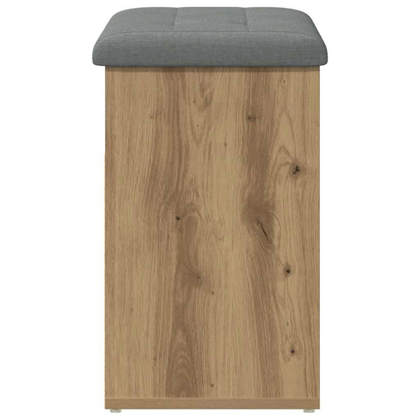 Schuhbank Artisan Eiche 62x32x50 cm
