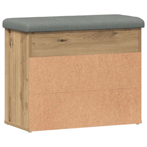 Schuhbank Artisan Eiche 62x32x50 cm