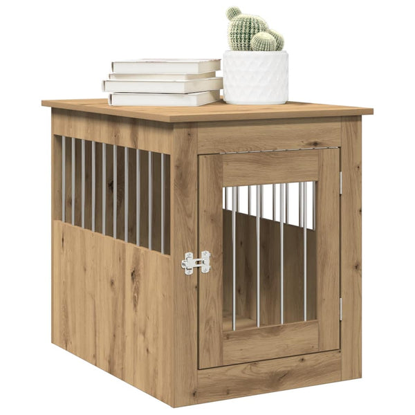 Hundekäfig Möbelstil Artisan-Eiche 55x75x65cm