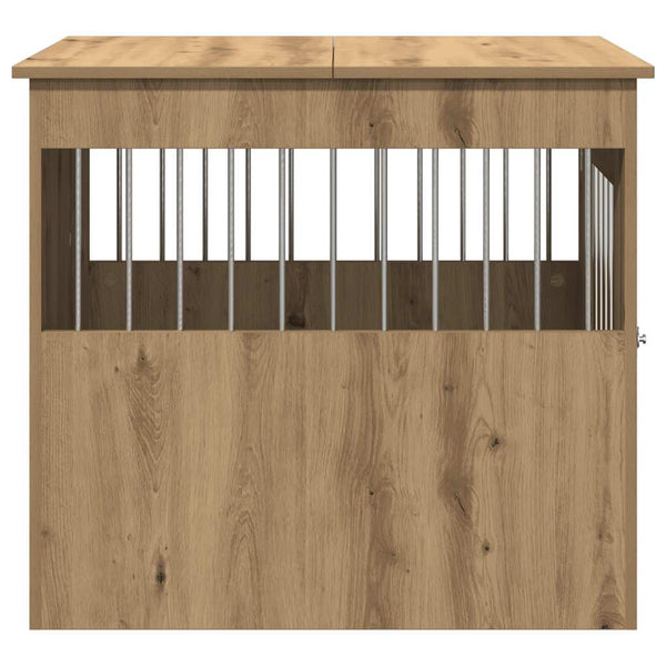 Hundekäfig Artisan-Eiche, Möbelstil 64,5x80x71 cm