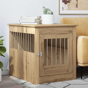 Hundekäfig Artisan-Eiche, Möbelstil 64,5x80x71 cm