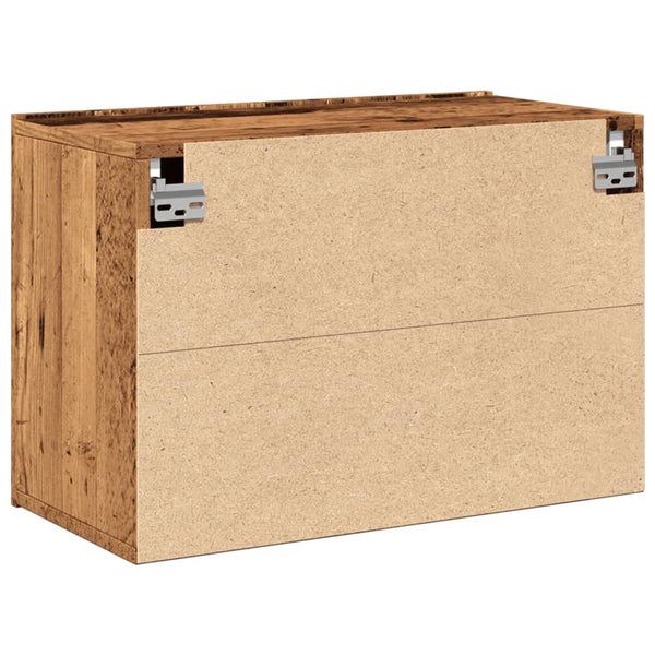TV-Wandschrank Altholz-Optik 60 cm