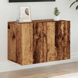 TV-Wandschrank Altholz-Optik 60 cm