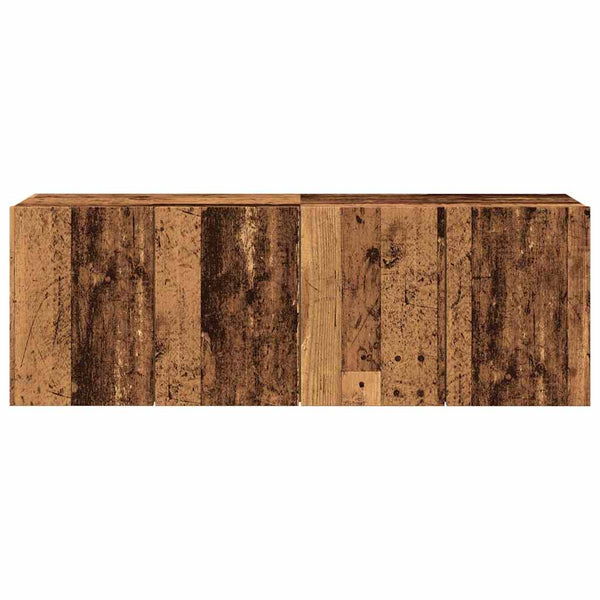 TV-Wandschränke 60x30x41 cm, 2er-Set Altholz