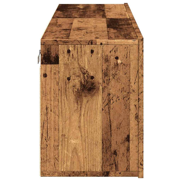 TV-Wandschränke 60x30x41 cm, 2er-Set Altholz